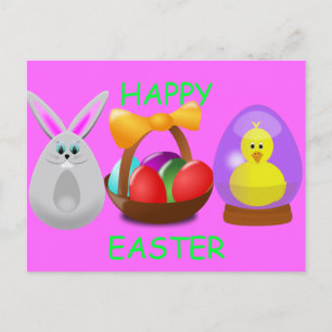 Easter Fun Holiday Postcard
