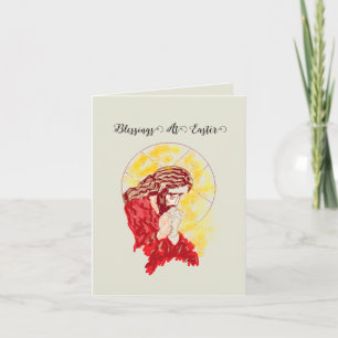 Easter g Card :  Christ Has Risen
