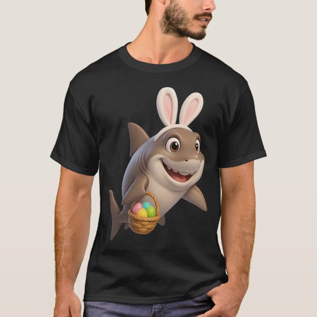 Easter Galapagos Shark T-Shirt (Front)