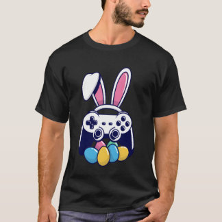 Easter Gamer Bunny Controller Eggs T-Shirt