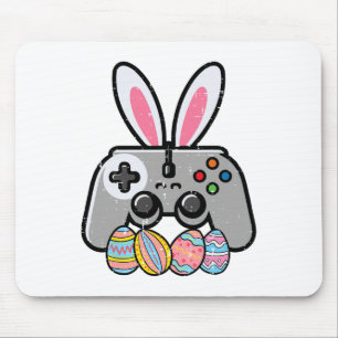 Easter Gaming Controller Bunny Ears Boys Kids Yout Mouse Mat
