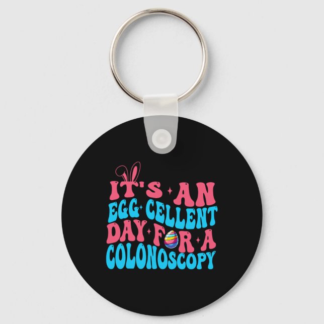 Easter Gi Nurse Eggcellent Gastroenterology Endosc Key Ring (Front)