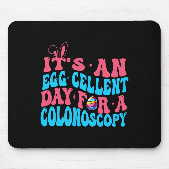 Easter Gi Nurse Eggcellent Gastroenterology Endosc Mouse Mat (Front)