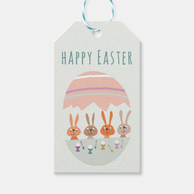 Easter gift label (Front)