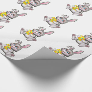 Easter Gift Wrap/Bunny with Egg Wrapping Paper