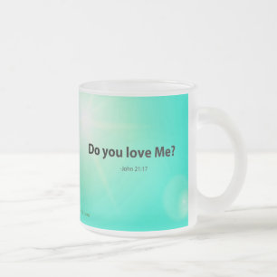 Easter Gifts Frosted Glass Coffee Mug