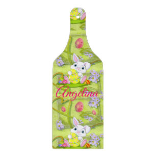 Easter Glass Cutting Board