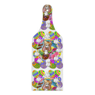 Easter Glass Cutting Board