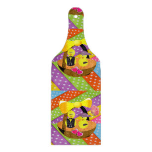 Easter Glass Cutting Board