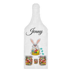 Easter Glass Cutting Board