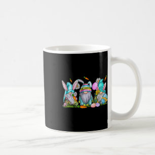 Easter Gnome 3 Cute Gnomes With Easter Eggs Spring Coffee Mug