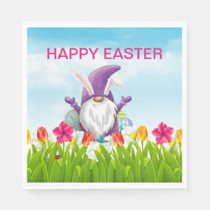 Easter Gnome    Napkin