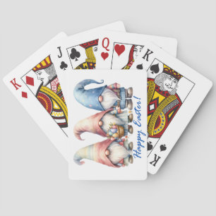 Easter Gnome Playing Cards