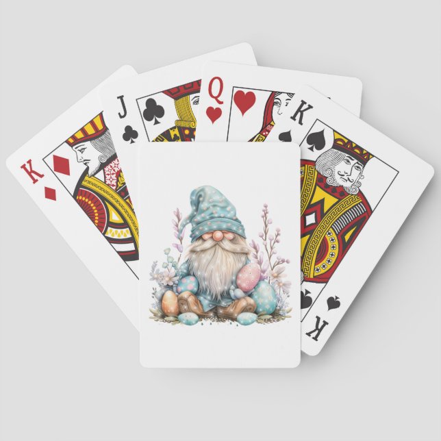 Easter Gnome Playing Cards (Back)