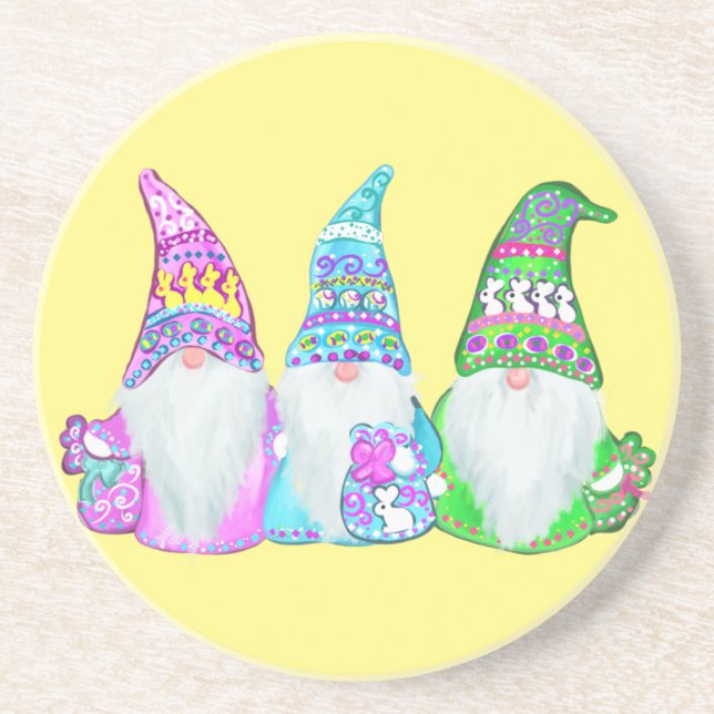 EASTER GNOMES COASTER (Front)