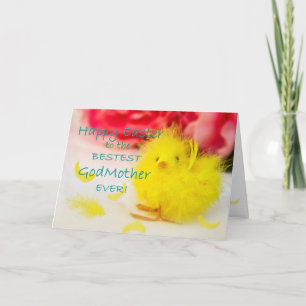 Easter - GodMother - Chick Holiday Card
