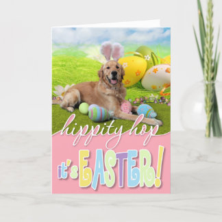 Easter - Golden Retriever - Frank Holiday Card