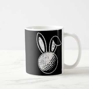 Easter Golf Bunny Ears Funny Golfing Gift Coffee Mug
