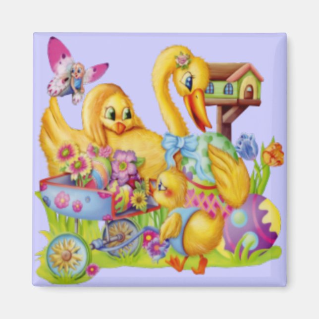 Easter Goose Magnet (Front)