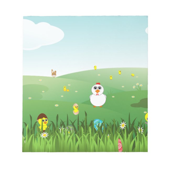 easter grass notepad (Front)