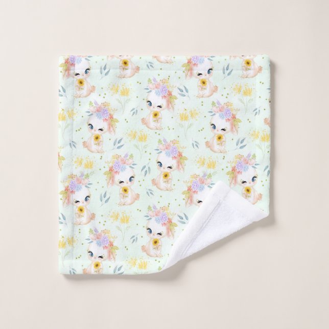 Easter Grass Wash Cloth (Wash Cloth)