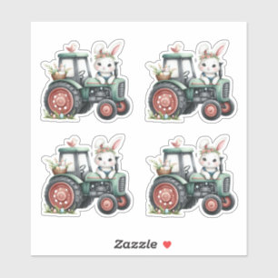 Easter Green Rabbit Tractor Eggs