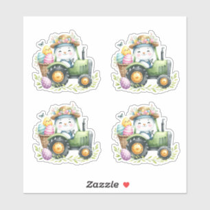 Easter Green Rabbit Tractor Eggs