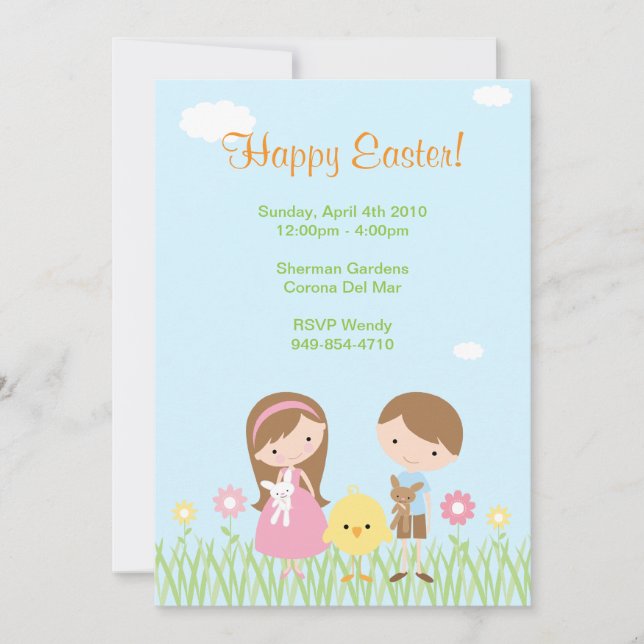 Easter Greeting Card (Front)