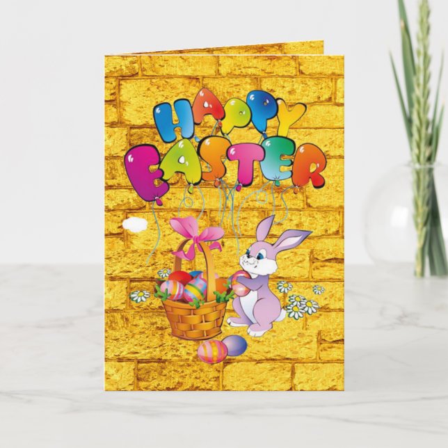 Easter Greeting Card (Front)