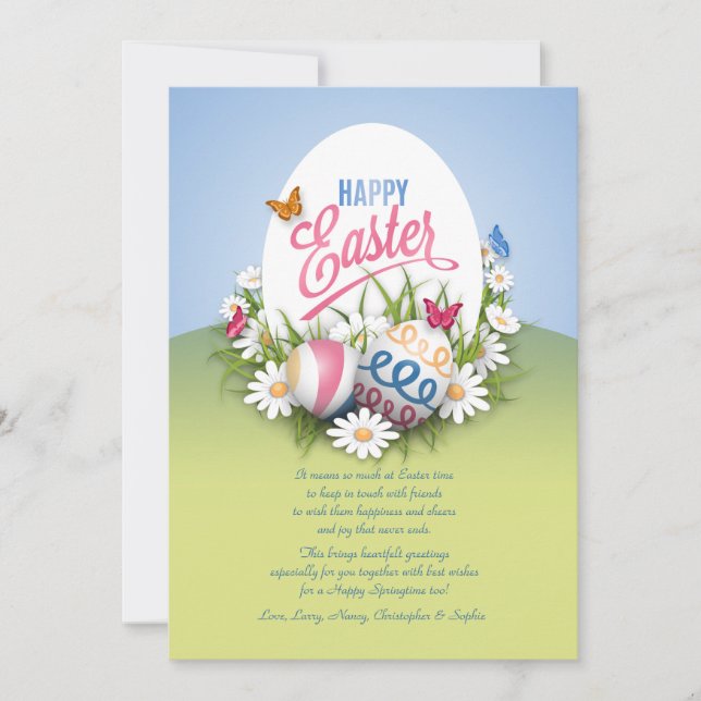 Easter Greeting Card (Front)