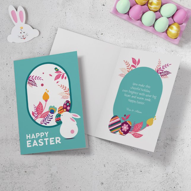 Easter greeting card. holiday card (Creator Uploaded)