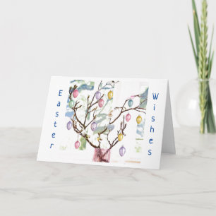 EASTER GREETING FOR FAMILY AND FRIENDS CARD
