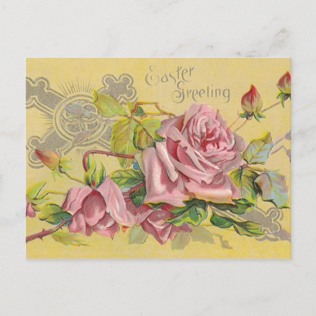 Easter Greeting! Holiday Postcard (Front)