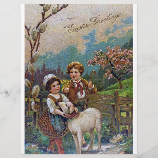 Easter Greetings 1908 (Front)