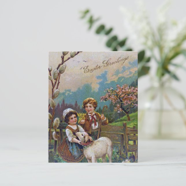 Easter Greetings 1908 (Standing Front)