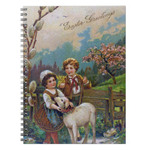 Easter Greetings 1908 Notebook