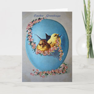 Easter Greetings 1909 Holiday Card
