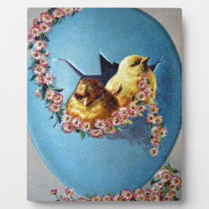 Easter Greetings 1909 Plaque