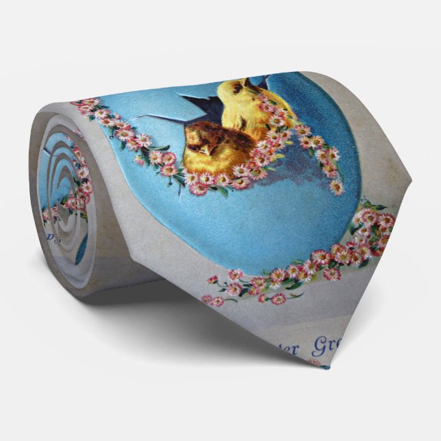 Easter Greetings 1909 Tie (Rolled)