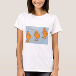 Easter Greetings Chicks Blue T-Shirt