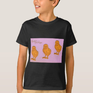 Easter Greetings Chicks Purple T-Shirt
