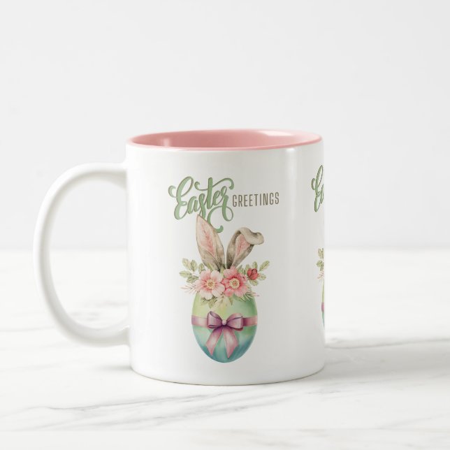 Easter Greetings Coffee Mug (Left)