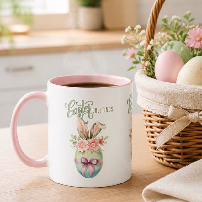 Easter Greetings Coffee Mug (Creator Uploaded)