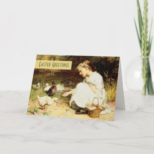Easter Greetings.Fine Art Custom Easter Card