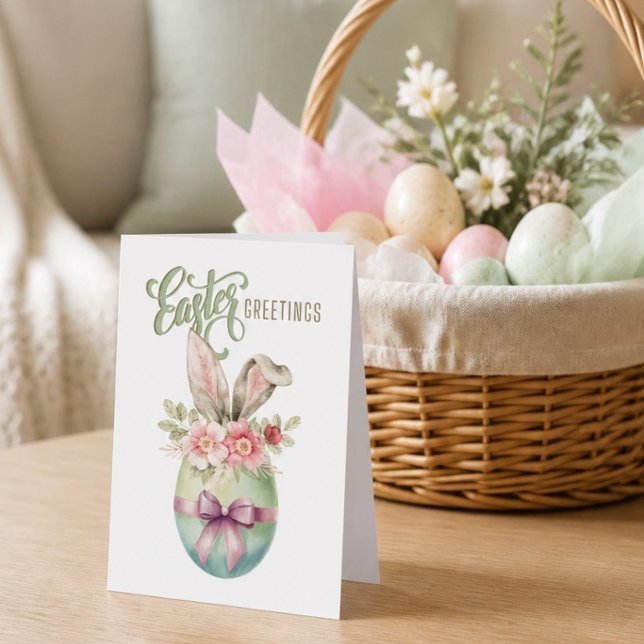 Easter Greetings Holiday Card (Creator Uploaded)