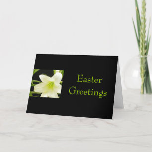 Easter Greetings Holiday Card