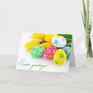 Easter Greetings Holiday Card