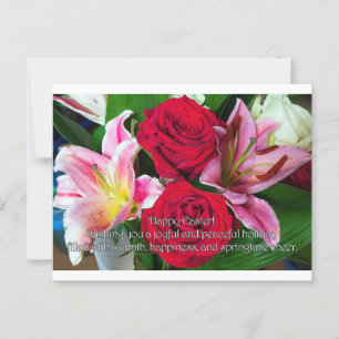 Easter Greetings Postcard