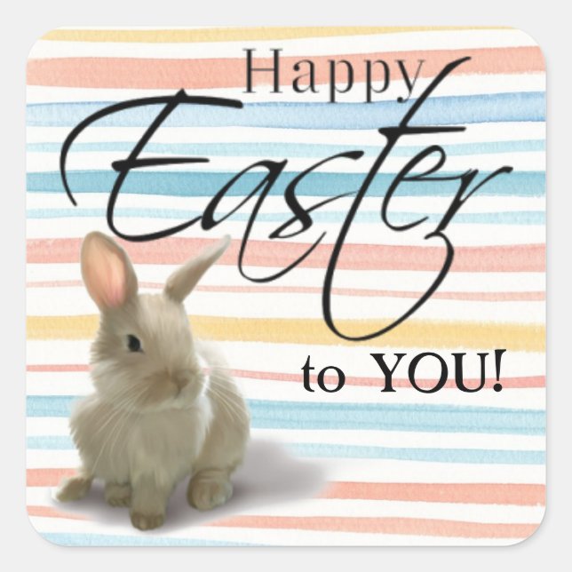 Easter Greetings Stickers (Front)