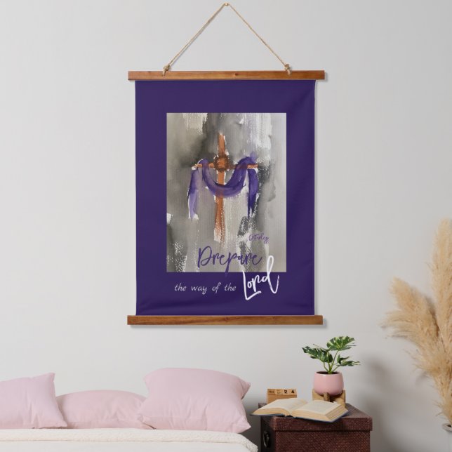 Easter Hallelujah Notecard Hanging Tapestry (Bedroom)